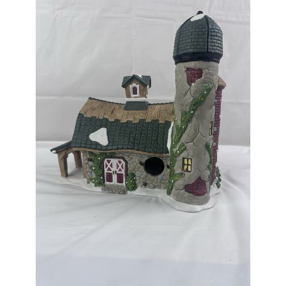 Carole Towne Collection 2000 The Olde Barn Farm Country Christmas Village - Picture 3 of 6